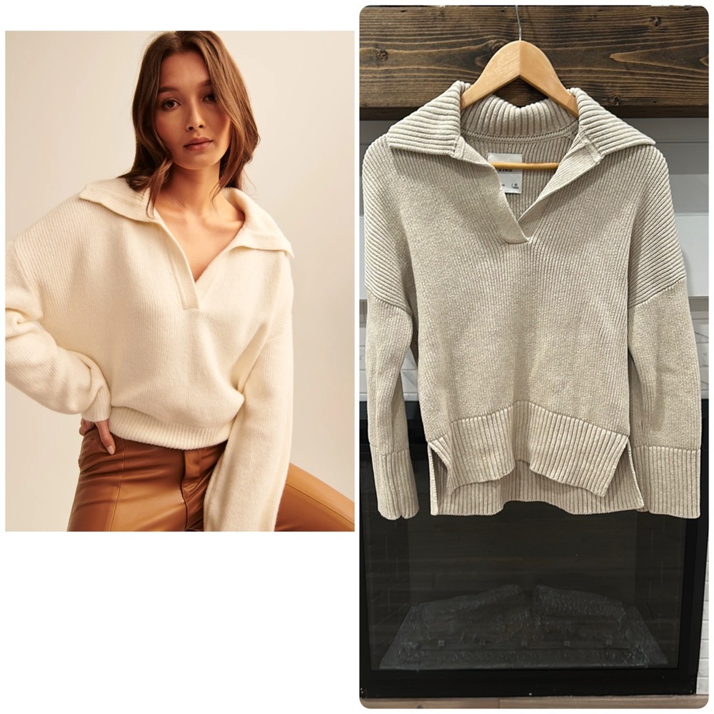 Abercrombie & Fitch notch Neck Sweater 3 for $20